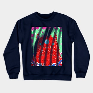 red Monster Crewneck Sweatshirt